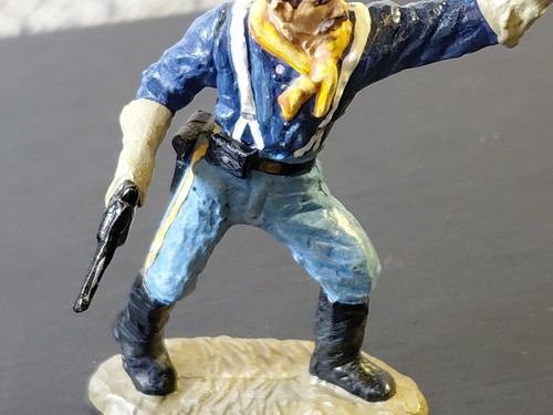 King & Country TW20 The West Cavalryman Tratando de Ganar Control Retirado  - Imagen 16 de 17