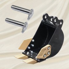 MachPro 200mm Tooth Bucket Attachment for Mini Excavators Digger Bagger