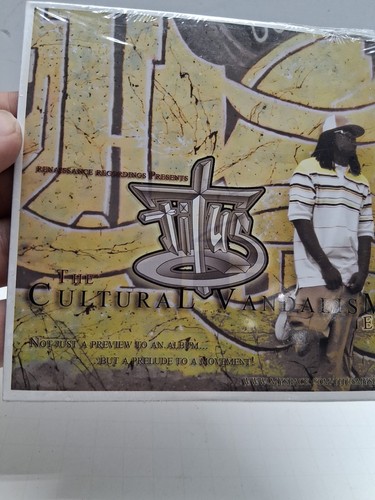 TITUS- The Cultural Vandalism EP, Rare St Louis Rap, Renaissance Recordings - Picture 3 of 4