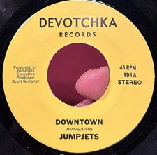 RARE Punk Power Pop 45 JUMPJETS City Girl Downtown DEVOTCHKA VG++ / EX *