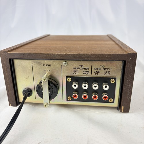 Vintage TEAC AN-60 Noise Reduction Unit Dolby System Wood Case Tested Working - Picture 7 of 13