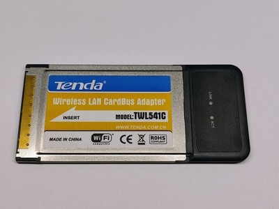 Tenda IEEE 802.11g Wireless LAN PC Card PCMCIA Cardbus 32-bit