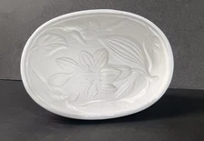 Antique Wedgwood Ironstone Jelly Mold – Lily & Morning Glory Pattern