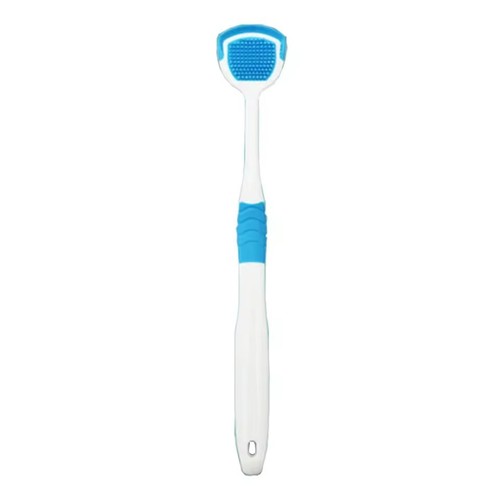 Soft Tongue scraper cleaner brush handle floss tounge cure bacteria fresh breath - Picture 7 of 9