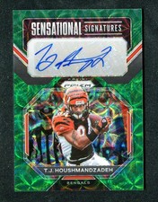 2022 Prizm Sensational Signatures Prizms Green Scope T.J. Houshmandzadeh /75