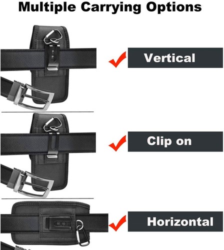 Custodia universale per Samsung Galaxy S2 / S2 PLUS cellulare con clip da - Foto 4 di 8
