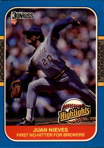 A8117- 1987 Donruss Highlights Baseball Cards 1-56 -You Pick- 15+ FREE US SHIP