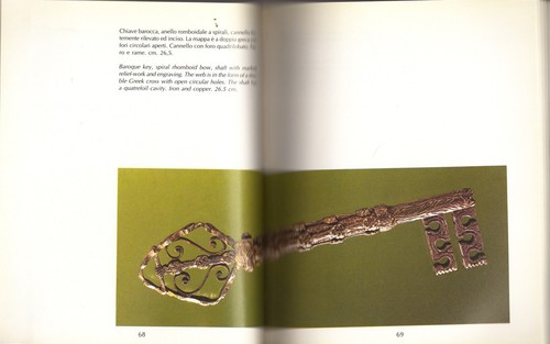 SCHLÜSSEL UND SCHLÖSSER - Schlösser und Schlüssel - Antike römische Schlüssel - Ciambellano - Venezianer - - Bild 7 von 9