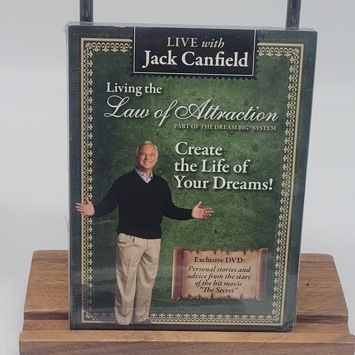 Brand New Sealed Live with Jack Canfield Living The Law Of Attraction 3x DVD Set - Picture 1 of 4