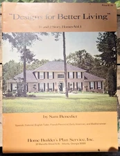 Designs for Better Living 1975 Architecture House Home Design Blueprints