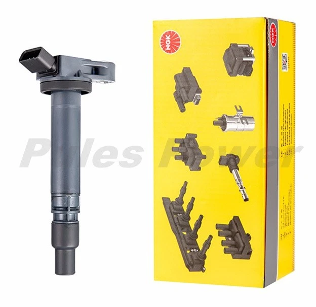 Bobina de encendido 6 x 9091902256 NGK U5084 OEM para Lexus IS350 GS350 Toyota 4Runner Foto 2 de 4