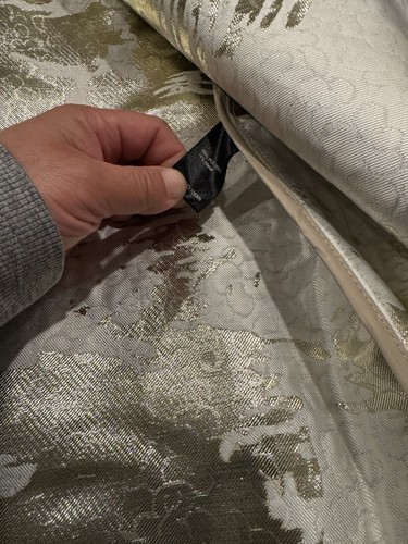 Women's Berek Metallic Blend Floral Open Front Blazer Jacket Sz XL NWT Art To W - Picture 6 of 6