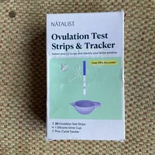Ovulation Tests Home Fertility Predictor Kit for Women with Urine Cup Clear &...