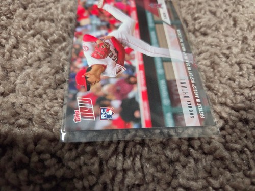 342: 2018 Topps Now Card #234 Shohei Ohtani Fastest in Angels History to 50 k's - Bild 5 von 10