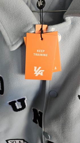 Rare YoungLA 569 Carolina Blue Letterman Varsity Jacket Men’s Size XXL NWT - Picture 10 of 14