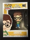 Funko Pop! Television Big Mouth Andrew #682 Vaulted Rare