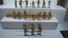 Marx Cape Canaveral/Kennedy Ground Crew, 20 Tan Figures in 11 Different Poses