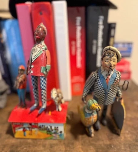 Marx Charleston Trio Vintage 1931 Tin Wind-up Charleston Trio Joe Penner