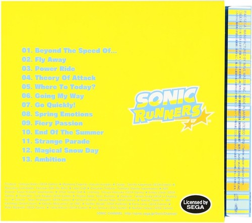 New CD Sonic Runners Complete Soundtrack from Japan - Picture 2 of 2