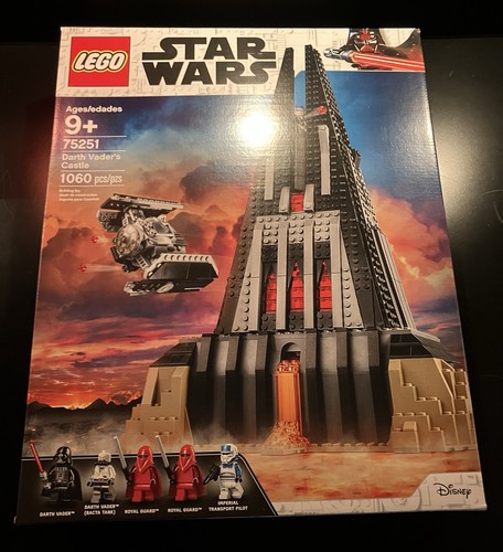 *RETIRED SEALED LEGO Star Wars Darth Vader's Castle Set 75251 Exclusive Minifigs - Picture 1 of 2