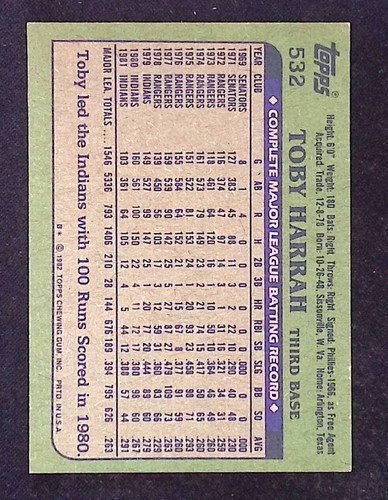 1982 Topps Baseball Cards Complete Your Set You Pick - Picture 181 of 270