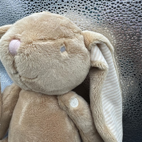 Munequitas Cherished Friends Tan Bunny Striped Ears Feet Plush 12” - Picture 2 of 11