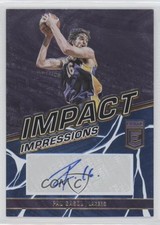 2022-23 Donruss Elite Impact Impressions Blue /25 Pau Gasol #II-PAU Auto HOF
