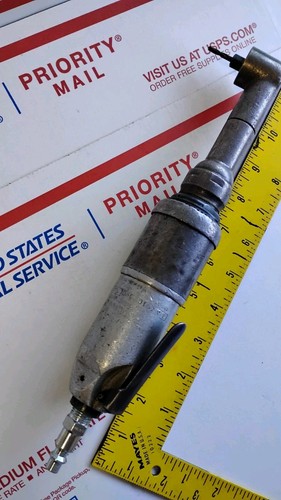 RIGHT ANGLE DRILL CHICAGO PNEUMATIC TESTED GOOD AIRCRAFT RV4-8 HOMEBUILT 3500RPM - Picture 3 of 4