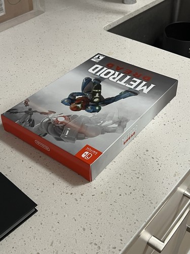 Metroid Dread: Special Edition Box, Metal Case, And Art Cards ONLY - Picture 5 of 13