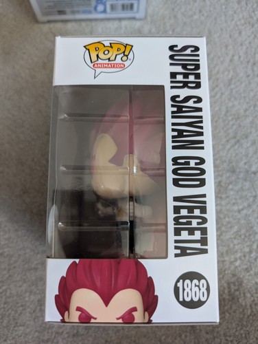 Dragon Ball Z Super - Super Saiyan God Vegeta (Glow Chase) (SE) #1868 ¡Funko Pop! - Imagen 8 de 9