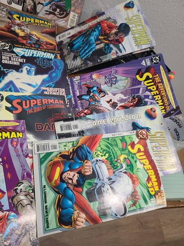 Vintage 1990" "Superman" Comic book Lot 43, very Rare collection!๐ฅ๐ฅ๐ฅโกโก - Picture 5 of 11