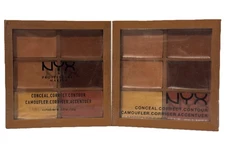 2 pack NYX PROFESSIONAL MAKEUP Conceal Correct Contour Palette - Deep