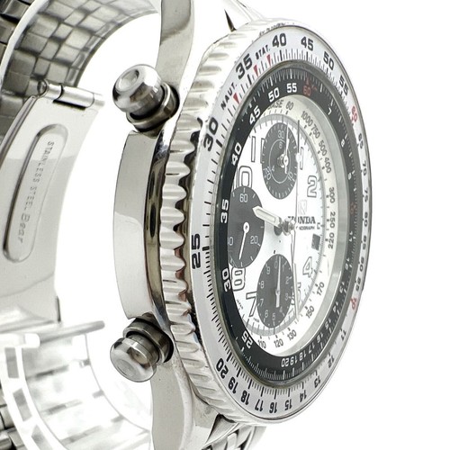 Reloj de cuarzo para hombre SEIKO YM55-6400 HONDA cronógrafo taquímetro telémetro - Imagen 5 de 14
