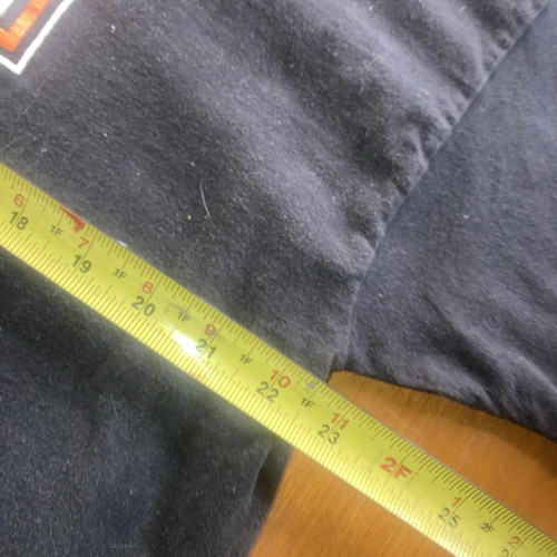 Harley Davidson Shirt Mens XL Black Biker Motorcycle Shield Shirt 1996 Ohio - Picture 5 of 6