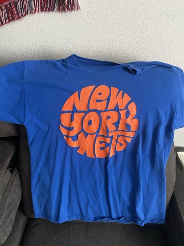 New York Mets Custom Design T-Shirt - Größe L - kaum getragen - Flushing NY