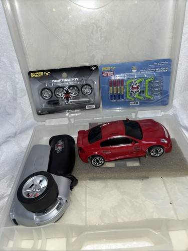 XMODS Rc Red Infiniti G35 w/ Remote NEW Drifting Kit & Suspension Steering Kit - Picture 1 of 8