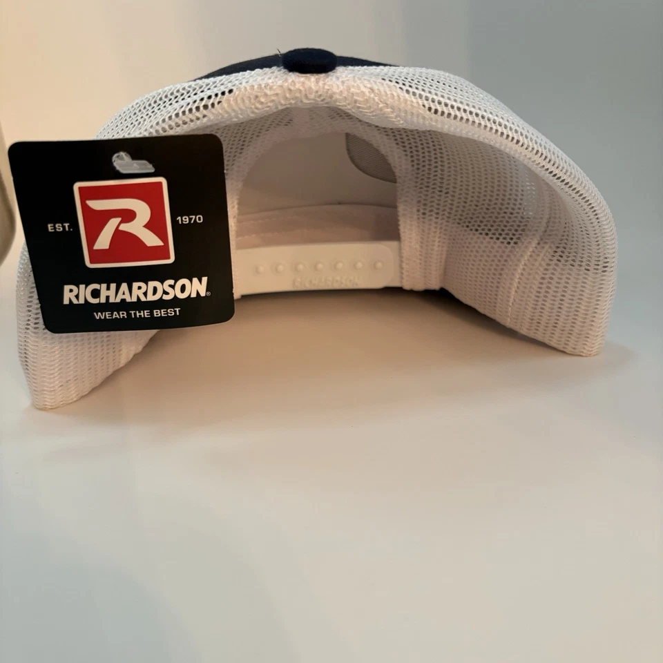 Sombrero de camionero de caza y pesca Green Top - Richardson 112 ajustable nuevo Foto 3 de 4