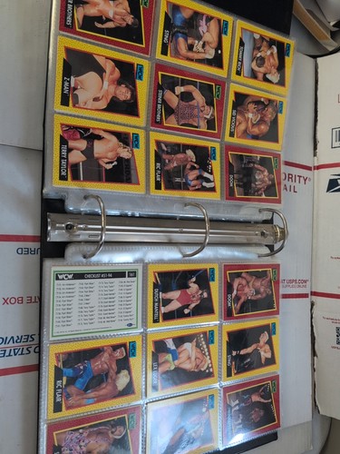 Binder Full Of Vintage Cards 30 Sleeves Full Of Non Sports Cards! W/ Rares Wwf  - Picture 16 of 24