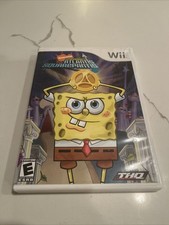 Wii SpongeBob's Atlantis SquarePantis (Nintendo Wii, 2007) No Manual! TESTED!!!