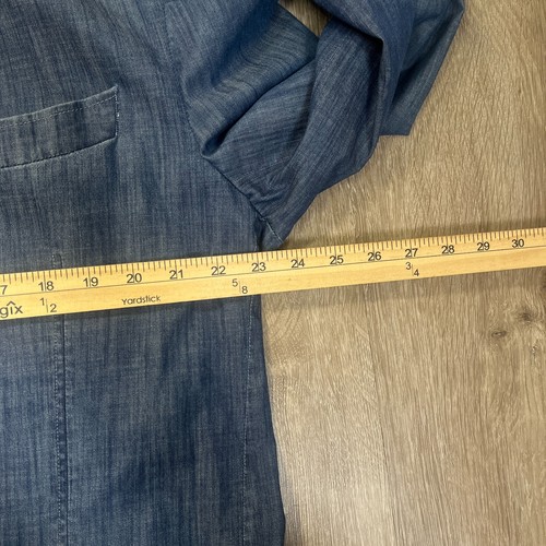 Abrigo deportivo Paul Beteny blazer sin estructura para hombre talla 44R azul mezcla de algodón - Imagen 6 de 9