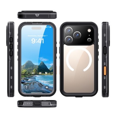 Wasserdichte Hülle Für iphone 17 Air 16 15 14 13 Pro Max 360° Handy Schutz Case 