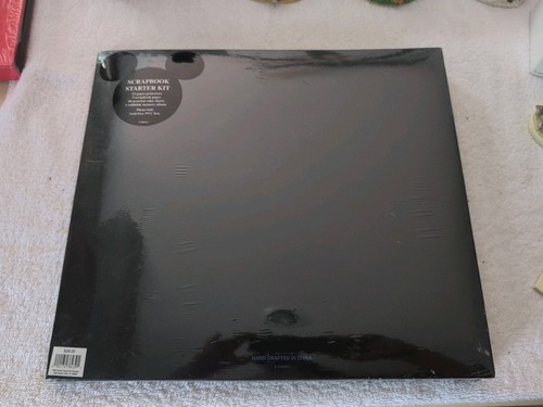 Sealed Walt Disney World 2004 Flocked Scrapbook Starter Kit Photo Album New - Picture 2 of 2