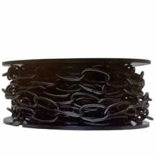 Campbell Chain T0722002N Black Decorative Chain #10x40’