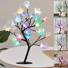 Colorful Table Top Tree for Home Decorations, 16 Colors Fiber Twinkling