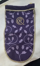 CROWN ROYAL BAG LIMITED EDITION - HAPPY HOLIDAYS CHRISTMAS 