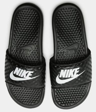 Nike Benassi JDI Women  s Size 8 US Black Diamond Slides 343881-011 FREE SHIPPING