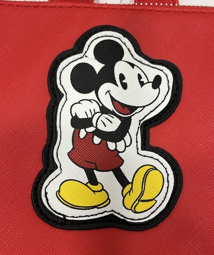 Disney Store Shop Disney Mochila Roja Mickey Mouse Correas Ajustables Excelente - Imagen 4 de 20