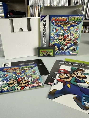 Mario & Luigi: Superstar Saga - Nintendo GameBoy Advance (CIB)
