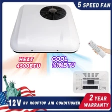 12V 14500 BTU RV Air Conditioner Rooftop AC for Truck Caravan Bus Motorhome RV 