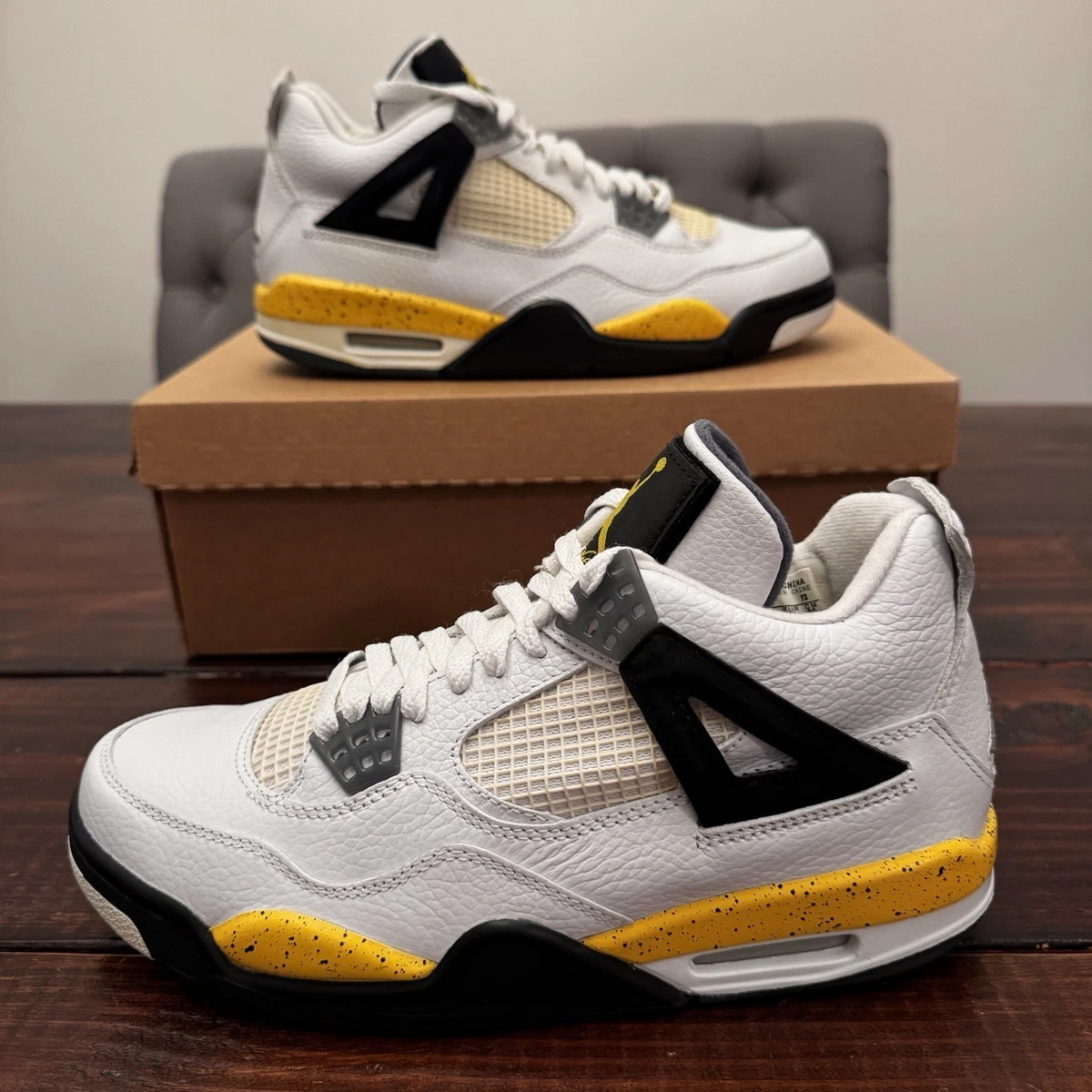 Jordan 4 Retro LS Tour Yellow | eBay Jordan 4 Retro LS Tour Yellow | eBay